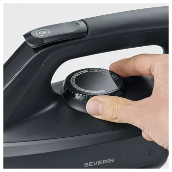 Severin BA 3192 Dampfbügelstation – 2400W, 5,5 bar, Keramiksohle, Matt Schwarz