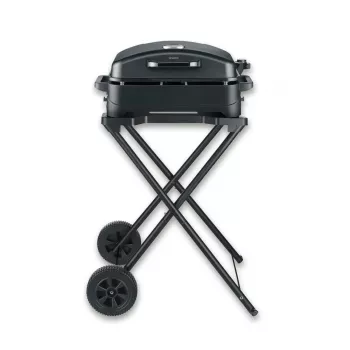 Severin PG 8598 Elektrogrill mit Ständer 2500 W verchromter Grillrost 1000 cm²