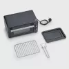 Severin TO 2062 Tischbackofen mit Drehspieß, 20 L, 1500 W, Schwarz