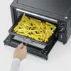 Severin TO 2062 Tischbackofen mit Drehspieß, 20 L, 1500 W, Schwarz