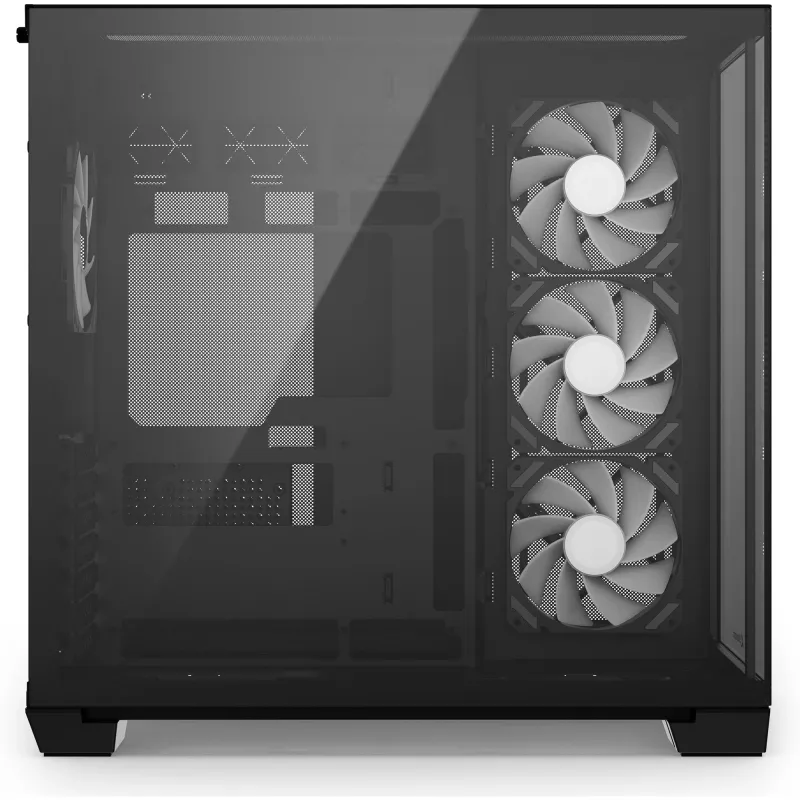 Sharkoon Steel Shark Black Tempered Glass x2 Mid-Tower Gehäuse