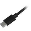 SHARKOON USB 2.0 Kabel, USB-A Stecker auf USB-C Stecker (Schwarz, 2 m)