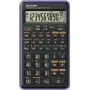 Sharp EL-501T wissenschaftlicher Taschenrechner, 10-stelliges LCD, 131 Funktionen, Taschenformat, Schwarz SH-EL501TBVL
