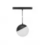 SHIFT Globe Lamp Suspended 100 WLD+40001 - Schwarze Pendelleuchte E27 100W