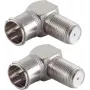 SHIVERPEAKS BASIC-S F-Quick Winkeladapter-Set, 2x F-Stecker auf F-Buchse, 75 Ohm, vernickelt BS15-300414