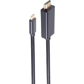 SHIVERPEAKS BASIC-S USB-C auf DisplayPort Kabel 1m 8K60Hz Schwarz (BS10-61045)