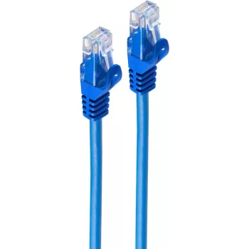 shiverpeaks BS08-35011 Cat.7 U/UTP Patchkabel, RJ-45, 0,5 m, Blau