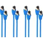 SHIVERPEAKS BS08-41061-4 Cat8.1 S/FTP Patchkabel, 7,5 m, Blau