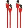 SHIVERPEAKS BS08-41084-2 Cat8.1 Ethernet-Patchkabel, F/FTP, 15 m, Rot