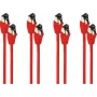 SHIVERPEAKS BS08-41084-4 Cat8.1 F/FTP Netzwerkkabel, 15 m, Rot