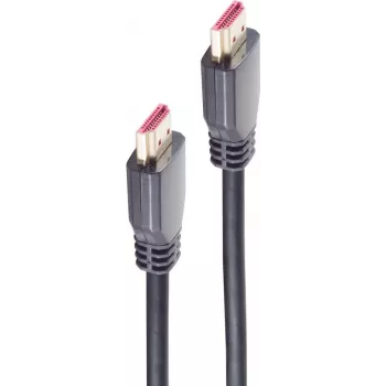 SHIVERPEAKS BS10-46025 High-Speed-HDMI-Kabel mit Ethernet, 1 m, Schwarz