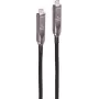 SHIVERPEAKS BS30-43075 USB-C Hybrid-Kabel, 10 m, 8K 60Hz, 10 Gbps, 60W PD, PVC, Schwarz