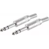 SHIVERPEAKS BS50200-2 Edelstahl Ringkabelschuh 6,3 mm, Crimp, 0,5–1,5 mm²