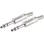 SHIVERPEAKS BS50200-2 Edelstahl Ringkabelschuh 6,3 mm, Crimp, 0,5–1,5 mm²