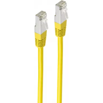 SHIVERPEAKS BS75115-Y Cat5e F/UTP Netzwerk-Patchkabel, RJ45, Gelb, 5 m