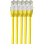 Shiverpeaks BS75711-HY-SET5 Cat6 S/FTP Patchkabel, 1 m, Gelb, LSZH, 5er-Pack