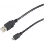 SHIVERPEAKS BS77183-HQ USB 2.0 A auf Micro-B Kabel, 3 m, Schwarz