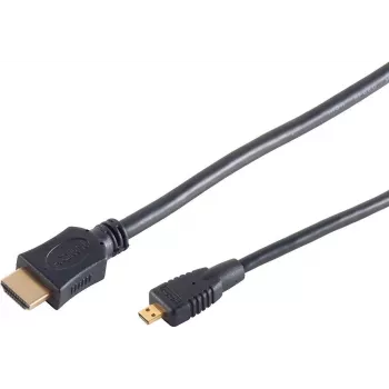 SHIVERPEAKS BS77472-3 HDMI-Kabel 2m Typ A auf Micro D Schwarz