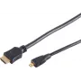 SHIVERPEAKS BS77472-3 HDMI-Kabel 2m Typ A auf Micro D Schwarz
