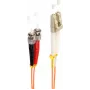 SHIVERPEAKS BS77950 Glasfaser-Patchkabel 10m LC auf ST OM2 Duplex Orange