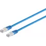 SHIVERPEAKS Cat 6 S/FTP PIMF halogenfreies Patchkabel, Blau, 10m (75720-HB)