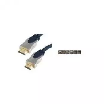 ShiverPeaks exertis Connect Professional HDMI-Kabel 20 m - HDMI Typ A Stecker auf HDMI Typ A Stecker, dreifach geschirmt, 4K@60Hz, Schwarz 77478-20SPP
