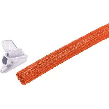 SHIVERPEAKS Flexibles Kabelkanal-Set, 19 mm, Orange, 3,75 m (BS18-35377)