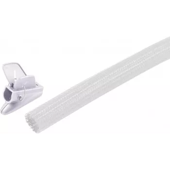 SHIVERPEAKS Flexibles Kabelkanal-Set, 19 mm, Weiß, 7,5 m (BS18-35066)