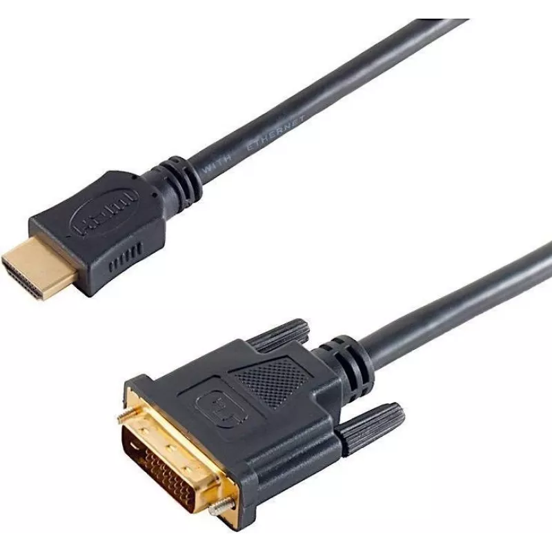 SHIVERPEAKS HDMI auf DVI-D Single Link Kabel 5m Schwarz SI-77485