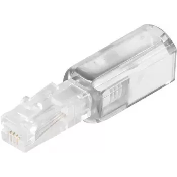 SHIVERPEAKS Helos Untangler Twist-Stop Telefonkabel-Entwirrer, schlank, weiß-transparent, lose (71216-W)