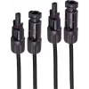 SHIVERPEAKS PV4 Solar-Verlängerungskabel-Set, 4 mm², 20 m, MC4, Schwarz, 2er-Pack BS02-32095