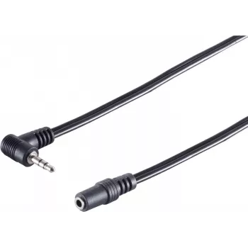 SHIVERPEAKS S-Conn HP30781 Audio-Adapterkabel 0,2 m 3,5 mm Stecker auf 2,5 mm Stecker Schwarz