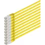 SHIVERPEAKS S/CONN maximum connectivity Cat 6 S/FTP PIMF halogenfreies Patchkabel-Set, 10x 1,0m, Gelb (75711-HY-SET-10)