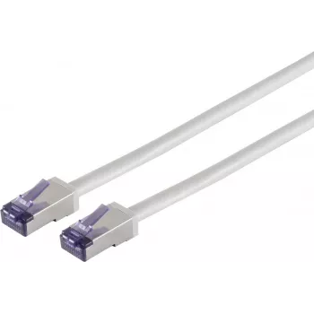 SHIVERPEAKS S/CONN maximum connectivity Cat. 6A Flex S/FTP Patchkabel, 10 m, Grau 08-28070