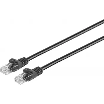 SHIVERPEAKS S/CONN maximum connectivity Cat.7 Rohkabel U/UTP RJ45 Patchkabel, 5m, Schwarz 08-35055