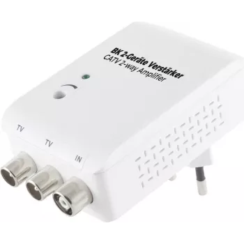 SHIVERPEAKS S/CONN Maximum Connectivity Dual-Antennenverstärker, 20 dB, IEC (15-15002)