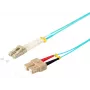 SHIVERPEAKS S/CONN Maximum Connectivity LC/SC Duplex LWL-Patchkabel, OM3 50/125µm, Aqua, 5,0 m (77955/3)
