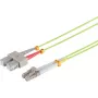 SHIVERPEAKS S/CONN maximum connectivity OM5 LC/SC Duplex Multimode LWL Patchkabel, 50/125µm, Limettengrün, 5m 07-530515