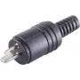 SHIVERPEAKS S/CONN maximum connectivity Schraub-Bananenstecker, 4 mm, 24k vergoldete Kontakte, 6 mm², vollisoliert, 1 Stk. (54030-)