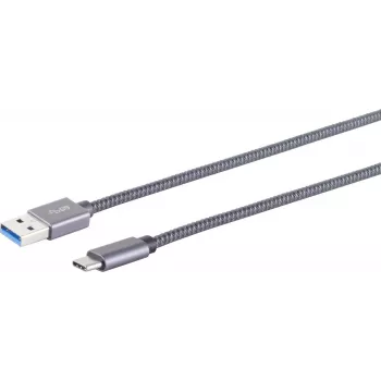 SHIVERPEAKS S/CONN Maximum Connectivity USB A-C Kabel - USB-A Adapterkabel, USB-C, 3.2 Gen 2, Pro, 1,5m (13-38150)