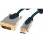 shiverpeaks SP77482 HDMI-auf-DVI-D-Kabeladapter, 2 m, Blau & Chrom