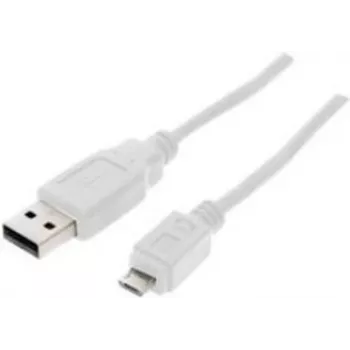 SHIVERPEAKS USB-A-auf-Micro-USB-B-Kabel, 1 m, USB 2.0, Schwarz