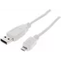 SHIVERPEAKS USB-A-auf-Micro-USB-B-Kabel, 1 m, USB 2.0, Schwarz