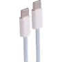 shiverpeaks USB-C auf USB-C Ladekabel, 2.0, 240W, Blau, Geflochtenes Textil, 0,5m (BS14-22011)