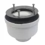 Duschwannenablauf drehbar Chrom 90mm