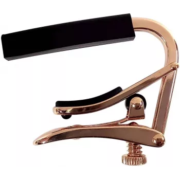 Shubb C1RG Royale Roller Capo für Akustik- und E-Gitarre - Roségold