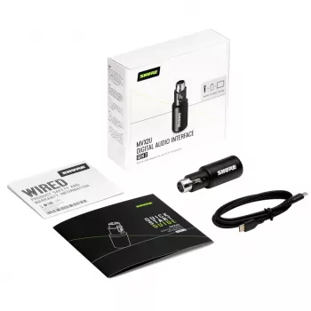 Shure MVX2UG2 Digitales Audio-Interface XLR auf USB