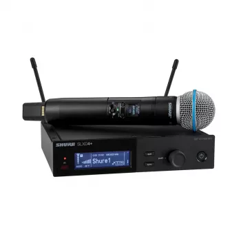 Shure SLXD24+E/B58 Drahtlosmikrofon mit Beta 58A Kapsel