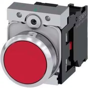 Siemens 3SU1150-0AB20-1CA0 SIRIUS ACT Wahlschalter, 22mm, 2-Position, 1NO, Schwarz