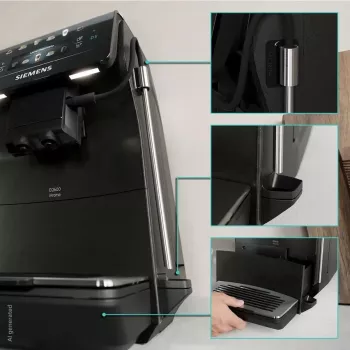 Siemens EQ600 iAroma TP603E08 15 bar Espressomaschine